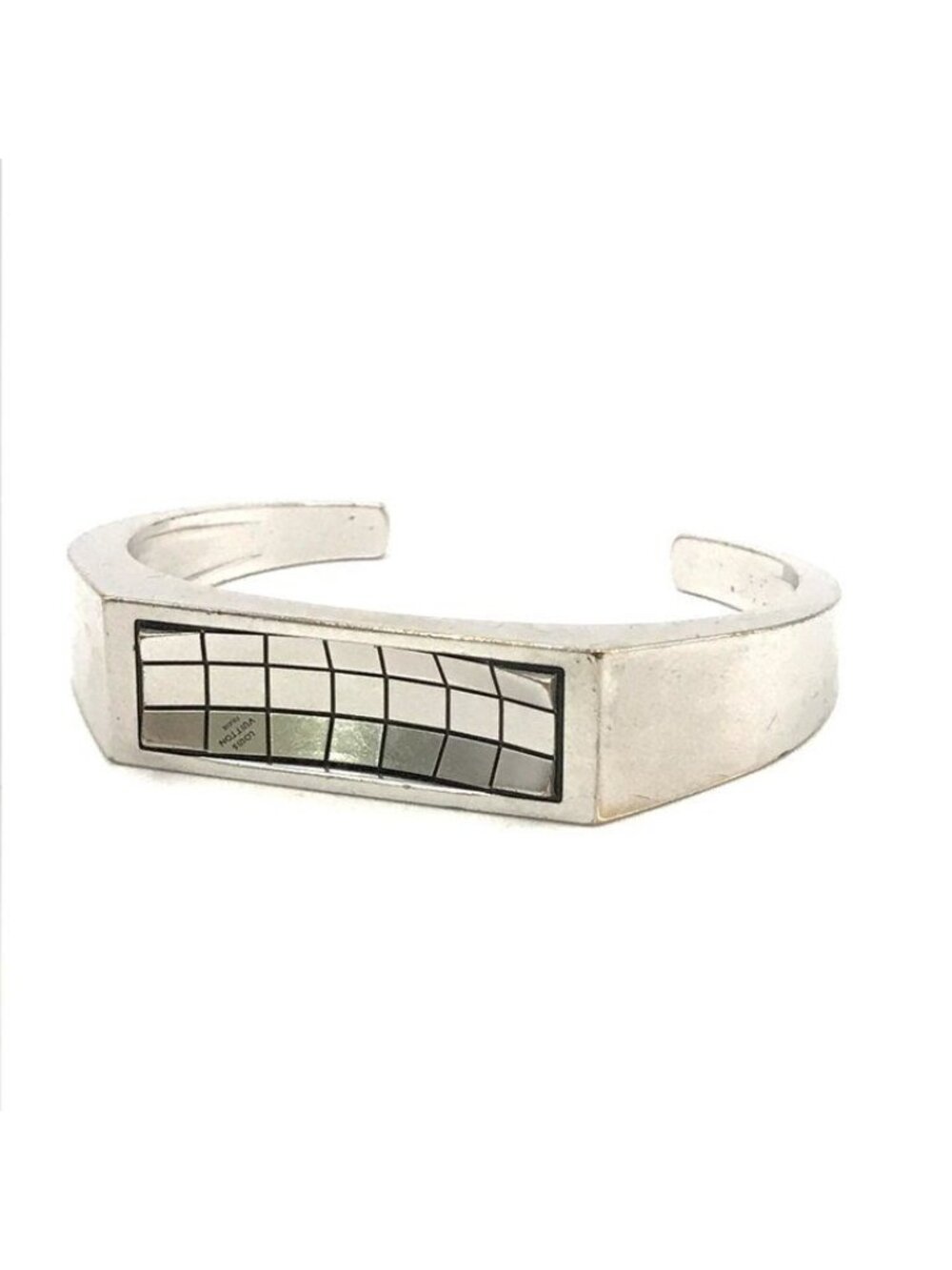 Louis Vuitton Bangle Vintage Silver Bracelet